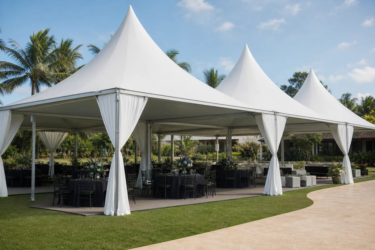 Locação de toldos para eventos